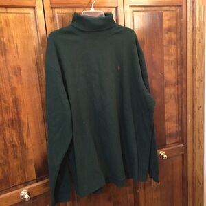 Polo by RL long sleeve pullover, size XXL, turtleneck, cotton,